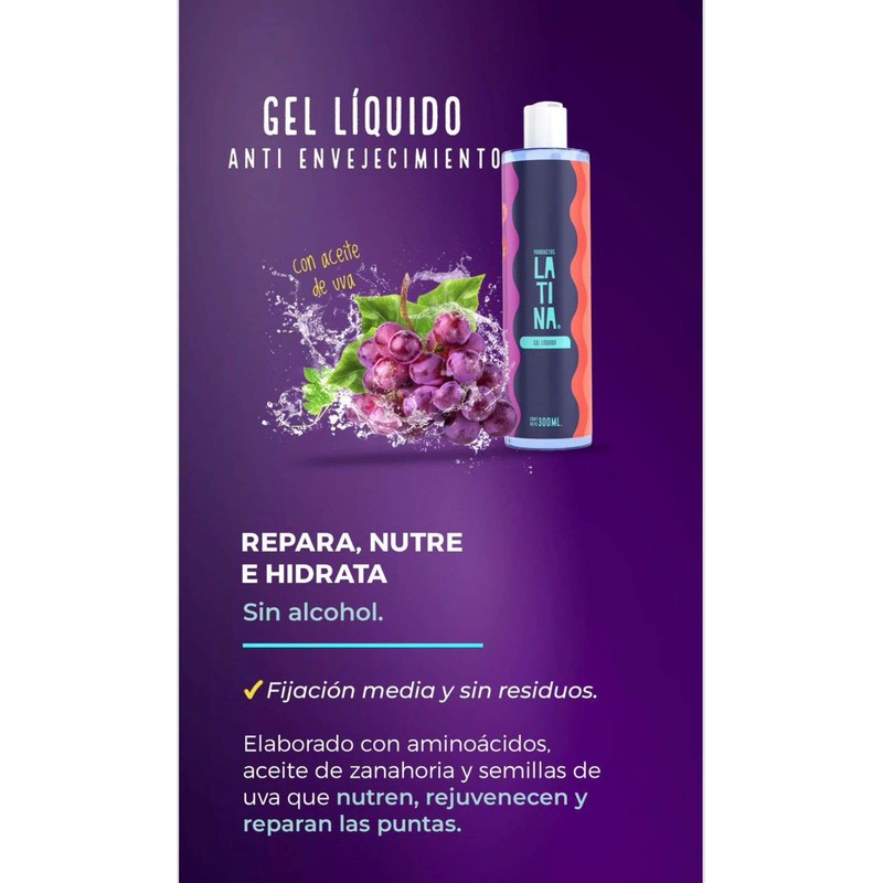 Gel líquido LATINA Anti-envejecimiento