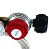 Unbranded High Pressure (0~30 PSI) Adjustable Propane Regulator with 12FT
