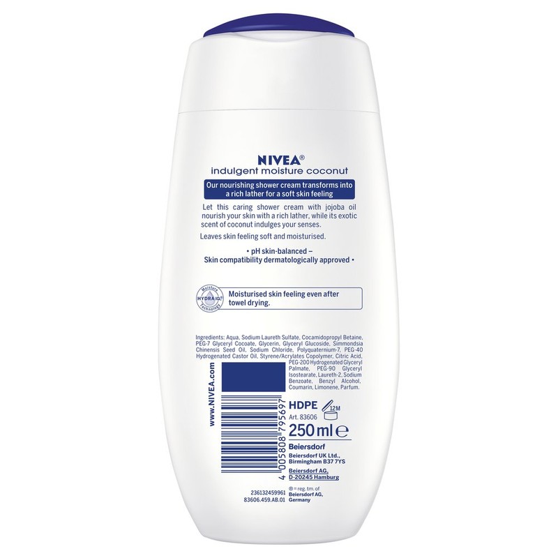 NIVEA - Shower Indulgent Moisture Coconut - 250 ml