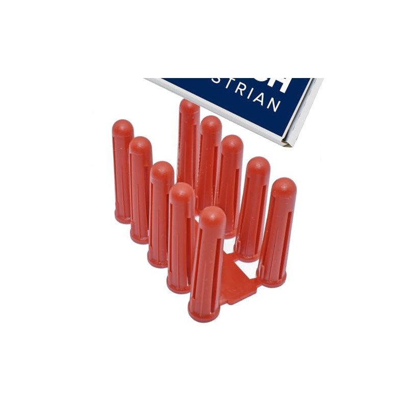 1000 x Wall Plugs - Plastic Expansion Brick Screw Fixing