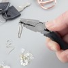 LEONTOOL Mini Split Ring Pliers for Jewelry Making 4 Inches