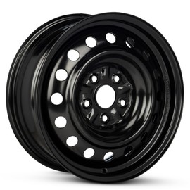 For 2004-2010 Toyota Sienna 16 Inch Painted Black Rim - OE Direct Replacement - Road Ready Car Wheel
