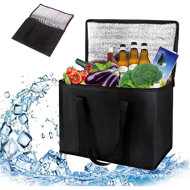 Bolsa Térmica 2 PCS - Aislante Reutilizable, Plegable para Comida