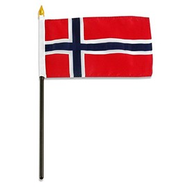 4x6 Inch Norway Flag