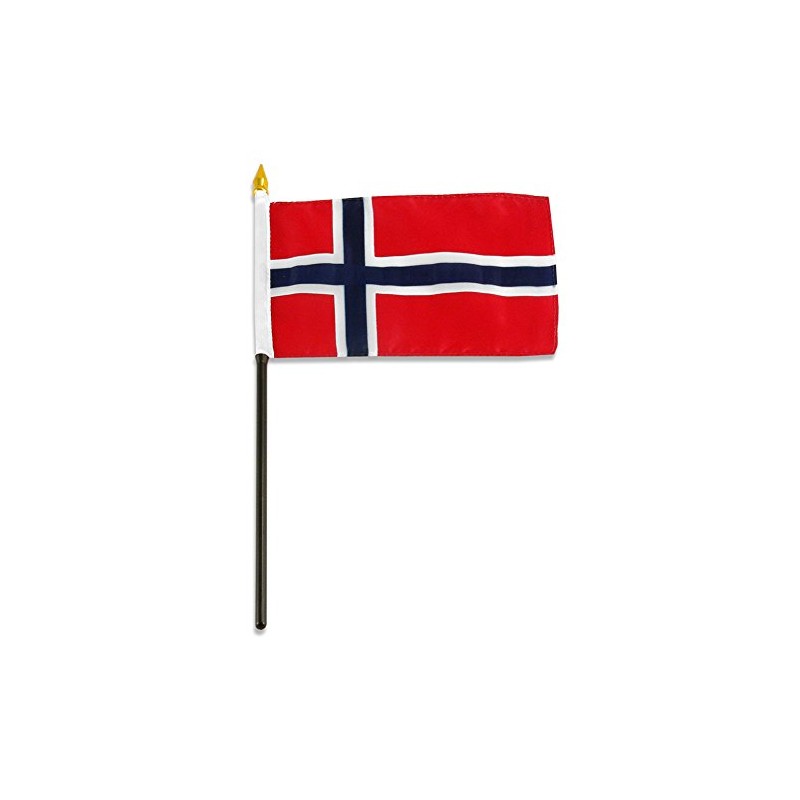 4x6 Inch Norway Flag
