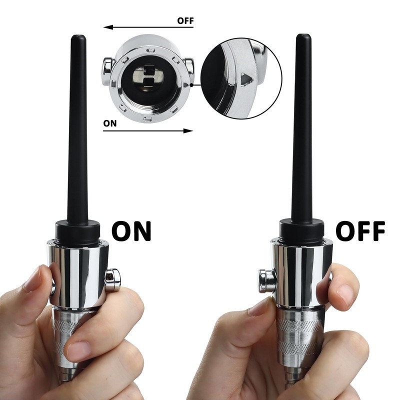 Shower Enema System with On/Off Switch, Shower Douche for Men
