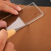 RIVEENY Leather Craft Clear Eyeglasses Case Glasses Bag Template Set