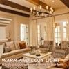 TJOY LED Candelabra Bulbs Dimmable, 60W Equivalent Chandelier Light Bulb,
