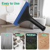 uxcell Small Silicone Shower Squeegee for Glass Doors, 6" Bath