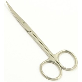Iris Surgical Scissors 4 1/2 inch Curved Stainless