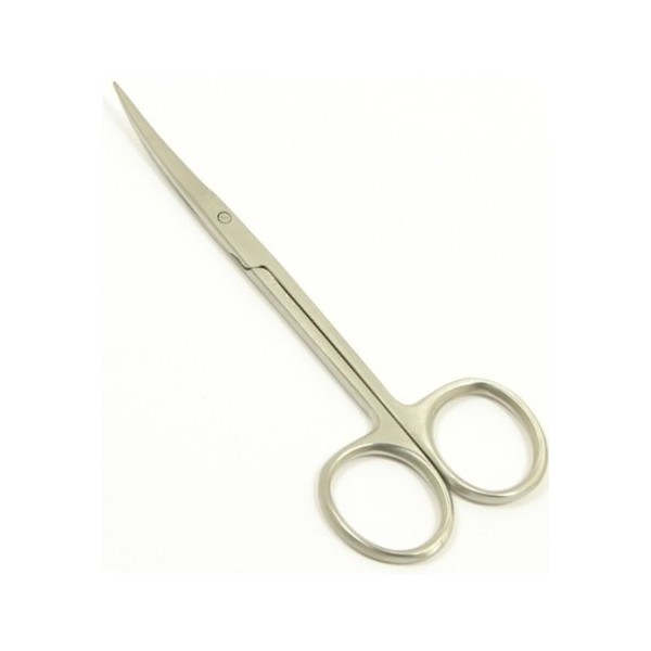 Iris Surgical Scissors 4 1/2 inch Curved Stainless