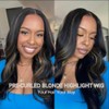 KLAIYI Pre Everything 13x4 Glueless Lace Front Wigs Human Hair