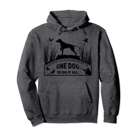 German Pointer Short Hair Hunting Dog Pullover Hoodie