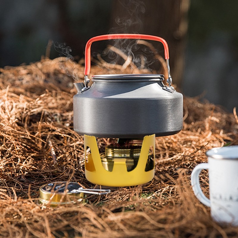 Outdoor Portable Ultra Light Mini Cooking Spirit Burner Alcohol Fuel