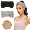 Pack of 2 Women's Winter Knitted Ear Warmers Hair Band