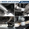 ouyanglong 2.5 Inch Exhaust Clamp, Stainless Steel exhaust pipe clamp,