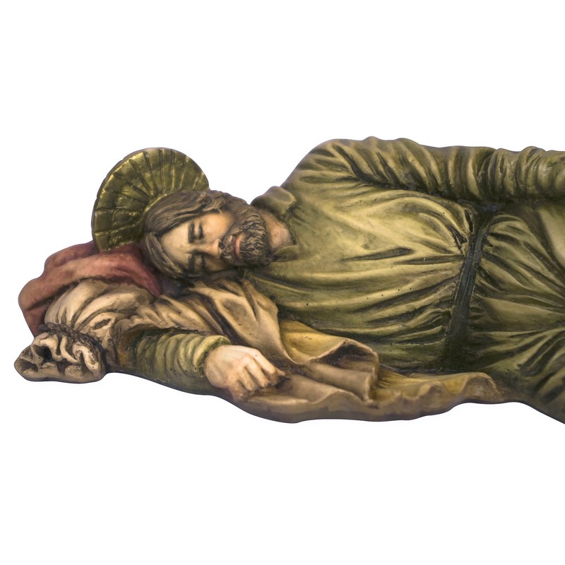 Toccare Beautiful Sleeping Saint Joseph Statue (12")