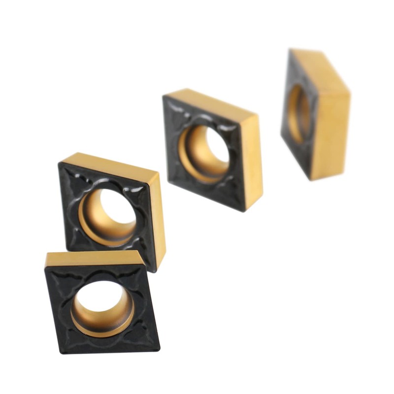 Accusize Industrial Tools Ccmt32.51-Md Cvd Insertos de carburo recubiertos Cvd,