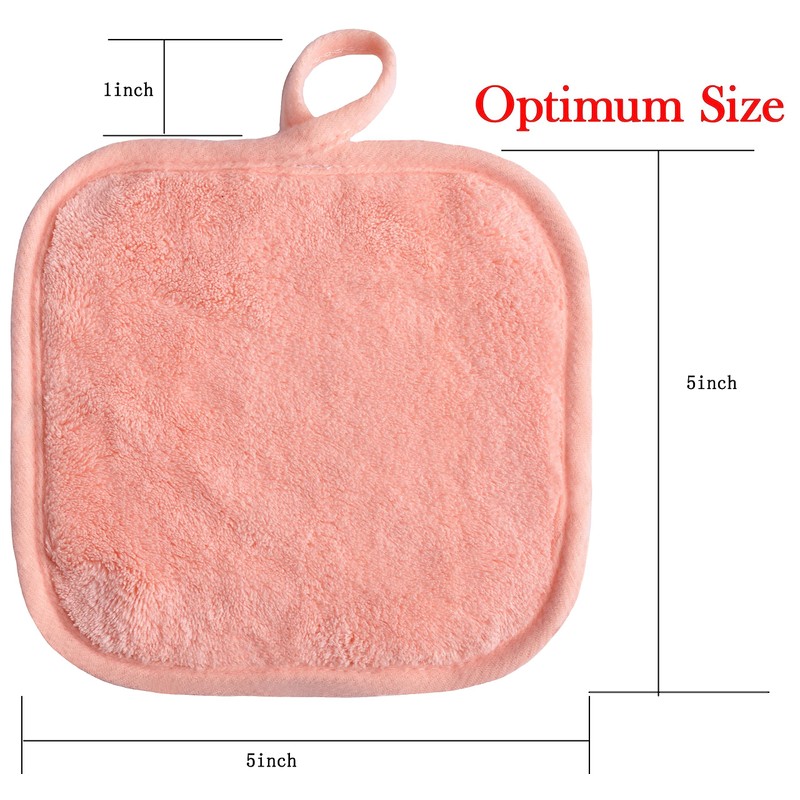 BloomSesame Microfibre Make-Up Cloth, Reusable Microfibre Face Cleansing Cloth, Makeup