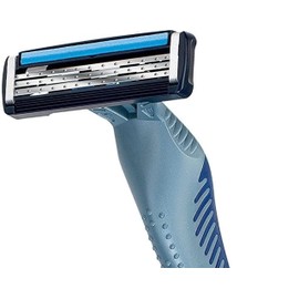 Bic flex 3 Men's Razor (4 pack x2), Men’s Women's Razor Blade Manual Shaving 3 Blade Hair Removal Razors for Men Women Razor Blades Rasage Extra Doux