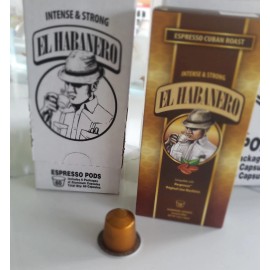El Habanero 60 pods espresso coffee