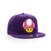 True Heads Toad Mushroom Purple Snapback Baseball Cap
