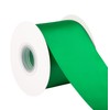 3" Inch Double Faced Satin Ribbon Emerald Solid Polyester Craft