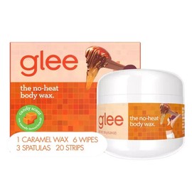 Glee Caramel Body Wax Kit Complete Women Bikini Line Body Hair Removal New