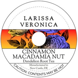 Cinnamon Macadamia Nut Dandelion Root Tea (Single Serve K-Cup Pods) (12 pods, ZIN: 575283) - 3 Pack