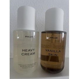 PHLUR Vanilla Skin & Heavy Cream Full Size Hair & Body Mists Duo