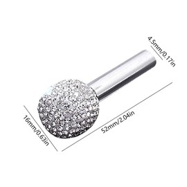 MACHSWON 4 PCS Car Door Lock Knobs Car Door Lock Pull Rod Bolt Cover Universal for Vehicle SUV RV