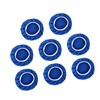 REPAIROCK 8pcs 9-10" Navy Blue Microfiber Car Polishing Waxing Bonnet Buffing Pad Cover Auto Replacement Parts