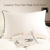 HYVIF Luxury Goose Down Pillow King Size, Ultimate Comfort 750+