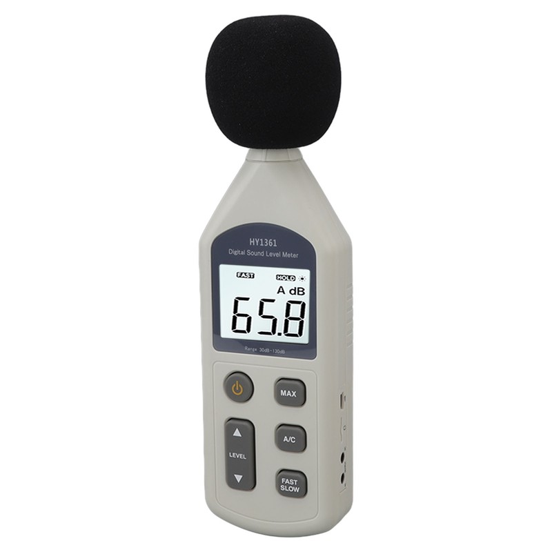 Decibel Meter High Accuracy LCD Screen 30 to 130dBA 5V