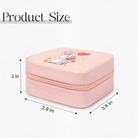 BUZCOZY Travel Jewelry Case,Jewelry Box for Women,Travel Essentials,Gifts For Women Girl,Gift for Any Occasion