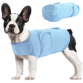 AOFITEE Dog Bodysuit After Op, Dog Bodysuit After Surgery Healing Suits for Dogs, Breathable Dog Bodysuit After Op, Anti-Wound Licking Surgical Body Dog, Blue XL