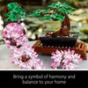 LEGO Icons Bonsai Tree Building Set – Artificial Bonsai Plant with Interchangeable Leaves for Home & Office Décor, Adults 18+ – Botanical Collection Gift for Men & Women, 10281