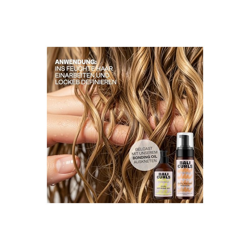 Bali Curls Hydrating Curl Cream - Moisturising Curl Cream Shea