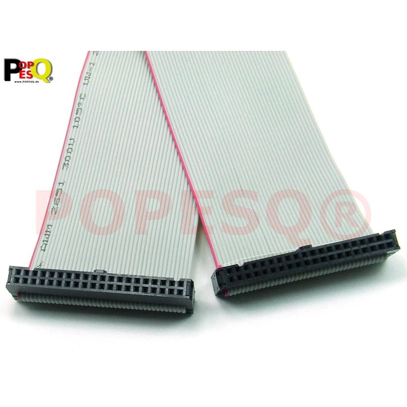 POPESQ® #A1331 IDC Cable 40-Pin 20 cm 2.54 mm Connector
