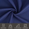 Zdada 50inch Navy Blue Round Polyester Table Cloth/Cover Wedding Banquet
