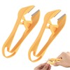 2pcs Garlic Peeler, 2025 New Garlic Tweezers with Hanging Hole