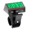 7/8"-12/8" Handlebar Bicycle Clock, Smart Solar Power Clock with Auto