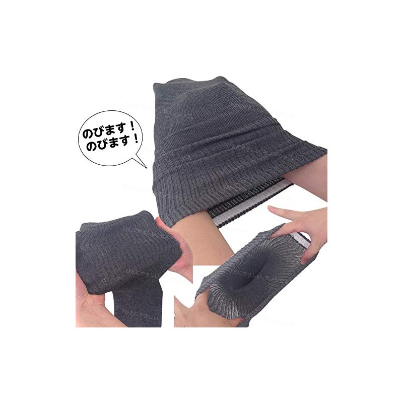 Gyps's Top Socks (Autumn and Winter), Gray, 1 Pair (Both