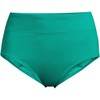 Lands' End Womens Chlorine Resistant High Waisted Bikini Bottoms Control