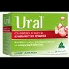 Ural Buy Ural Effervescent Powder Cranberry 4g 28 Packs Online