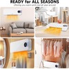 Wall Mounted Heater 1500W PTC Ceramic Electric Space Heater with