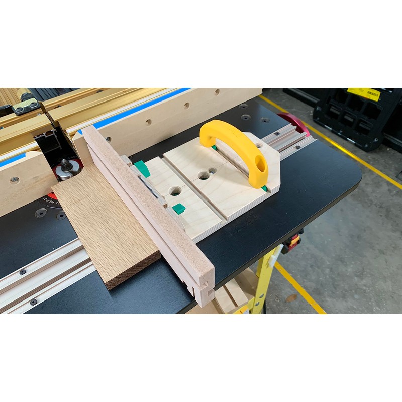 Microjig ZEROPLAY Miter Bars (2-Pack) with MATCHFIT Jig Handle for