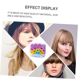 DOITOOL 40pcs Self-grip Hair Rollers Multicolor Curlers for Styling for Home Use Salon Lightweight and Design