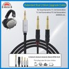 okcsc Dual 3.5mm to XLR Headphone Cable for DENON AH-D9200