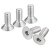 QUARKZMAN Pack of 5 3/8-16 x 1 Inch Flat Countersunk